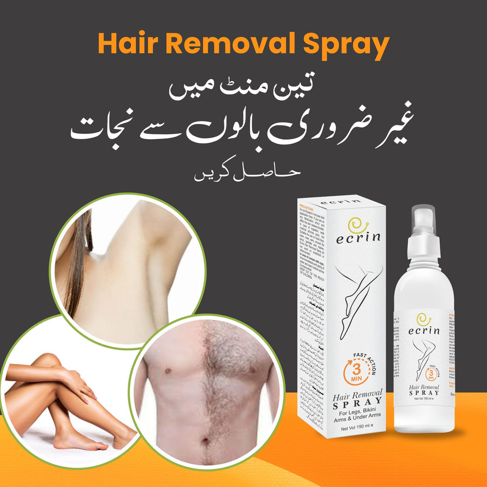 Ecrin hair removal spray