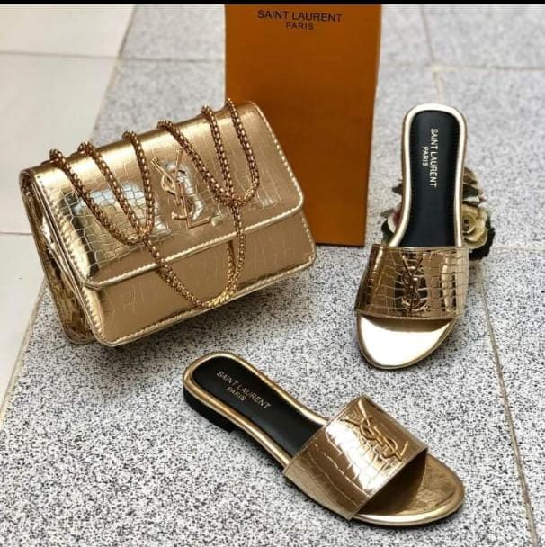 Branded heels & bag Combo Set