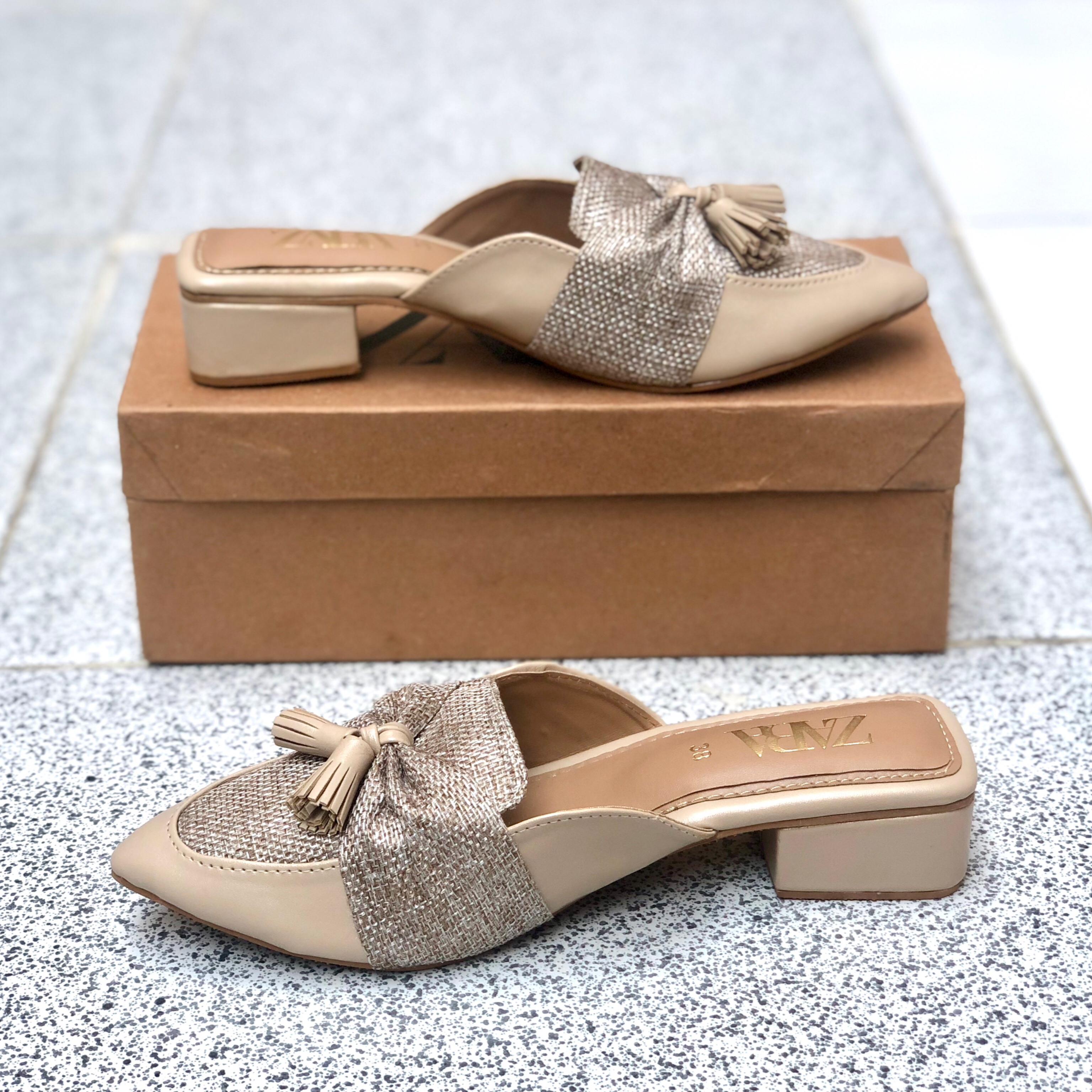 ZARA Block Heel Pumps 🥿