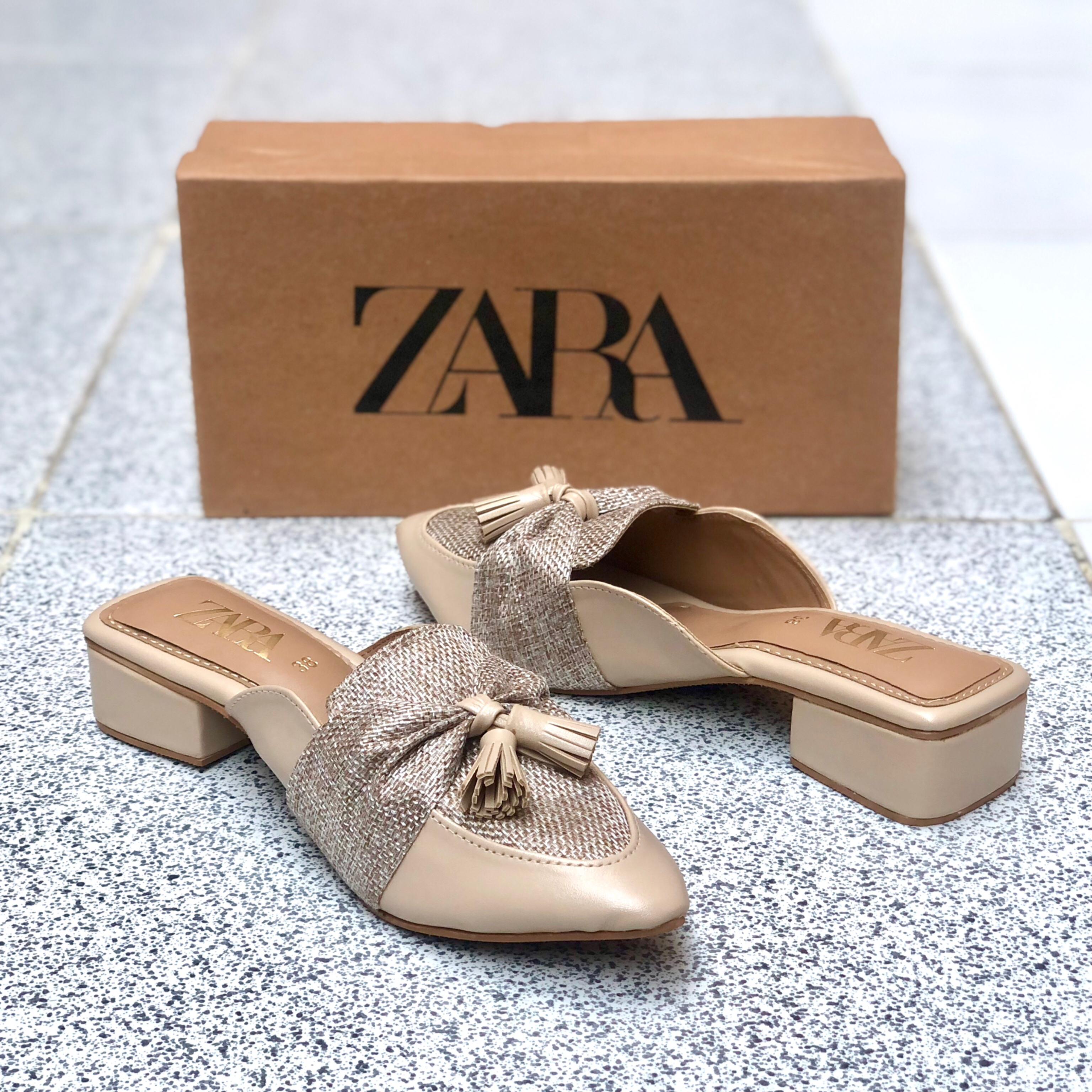 ZARA Block Heel Pumps 🥿