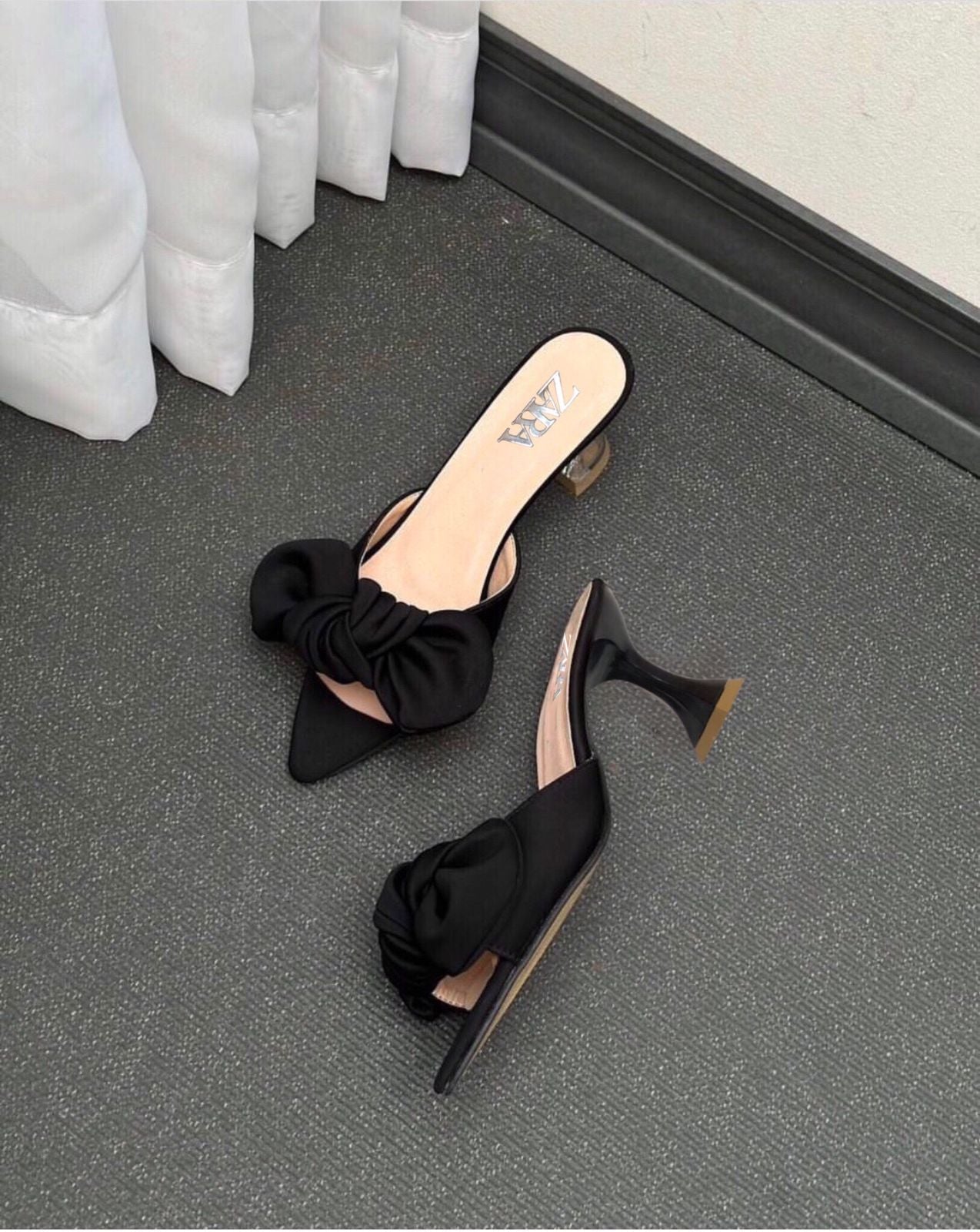 Zara Bow Heels