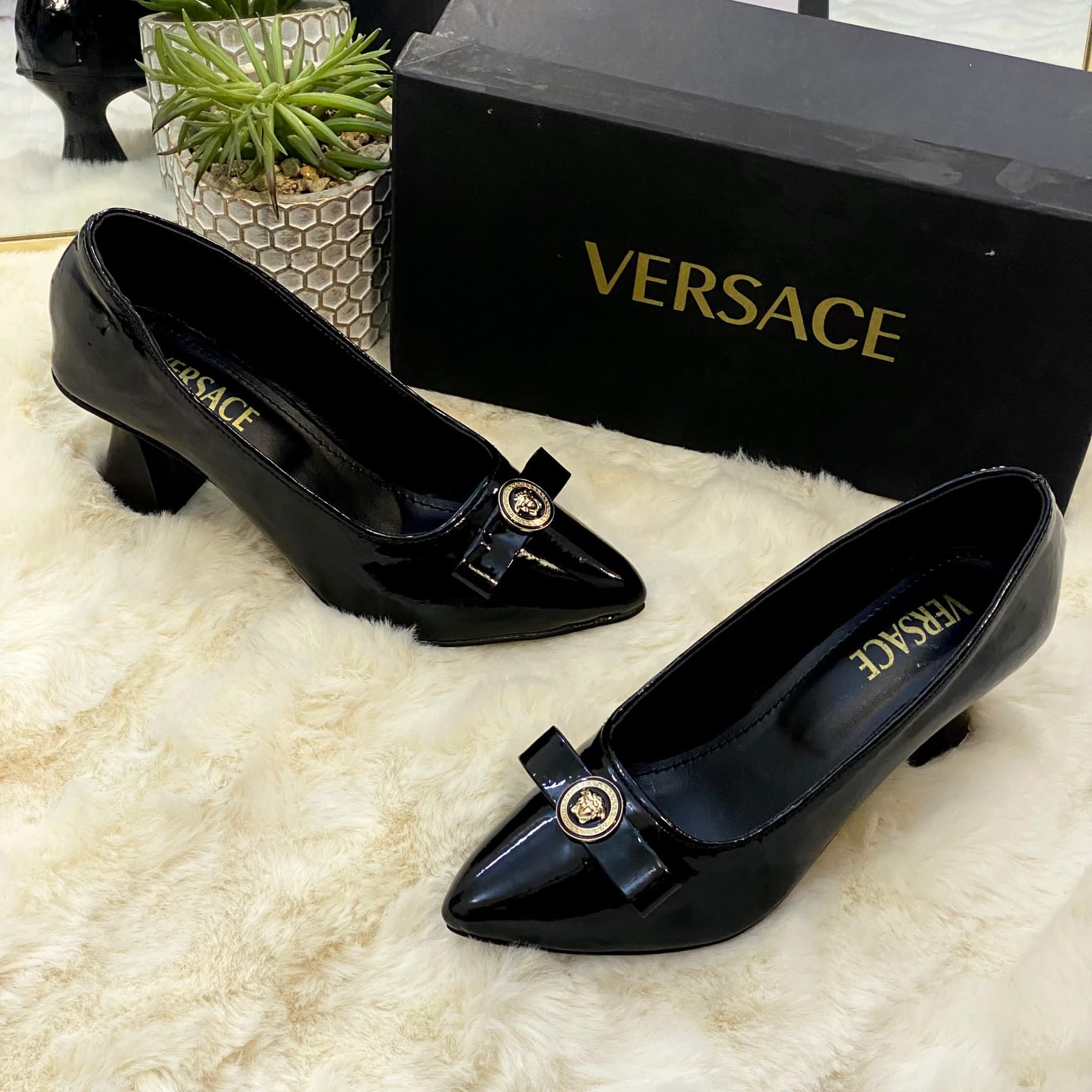 Versace Court Shoe