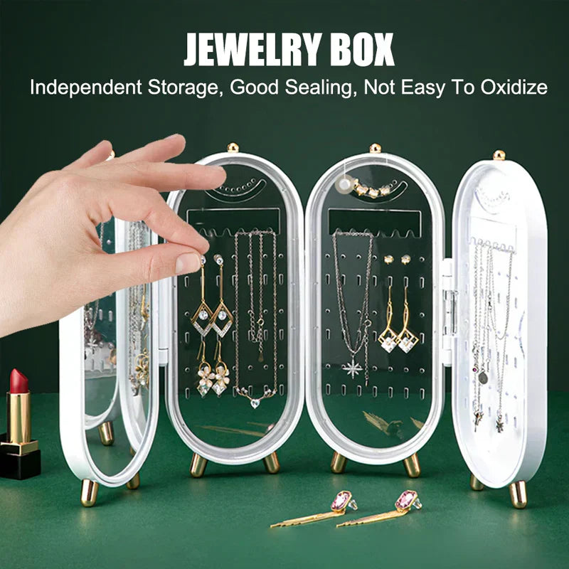 Screen Folding Jewelry Organizer