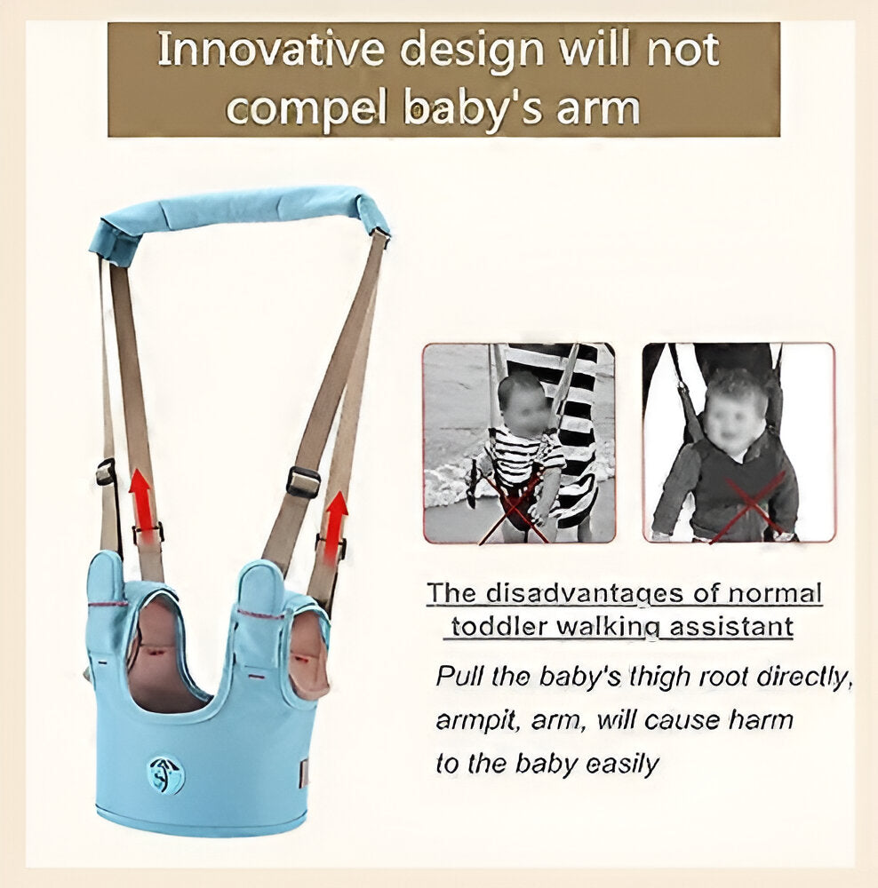 Baby Walking Harness Toddler Walking Assistant Trainer Hand Held Baby